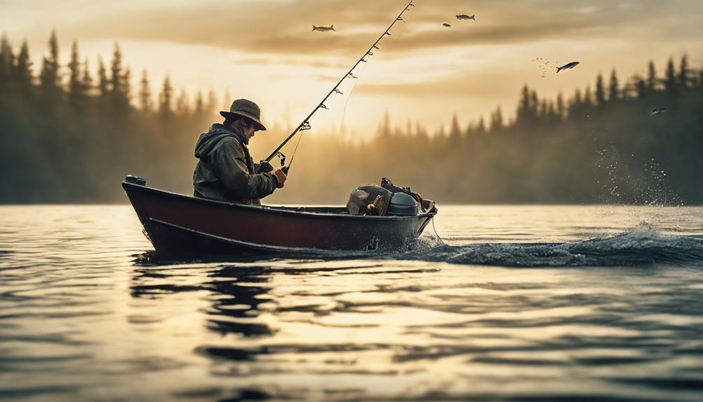 fishing for chum salmon